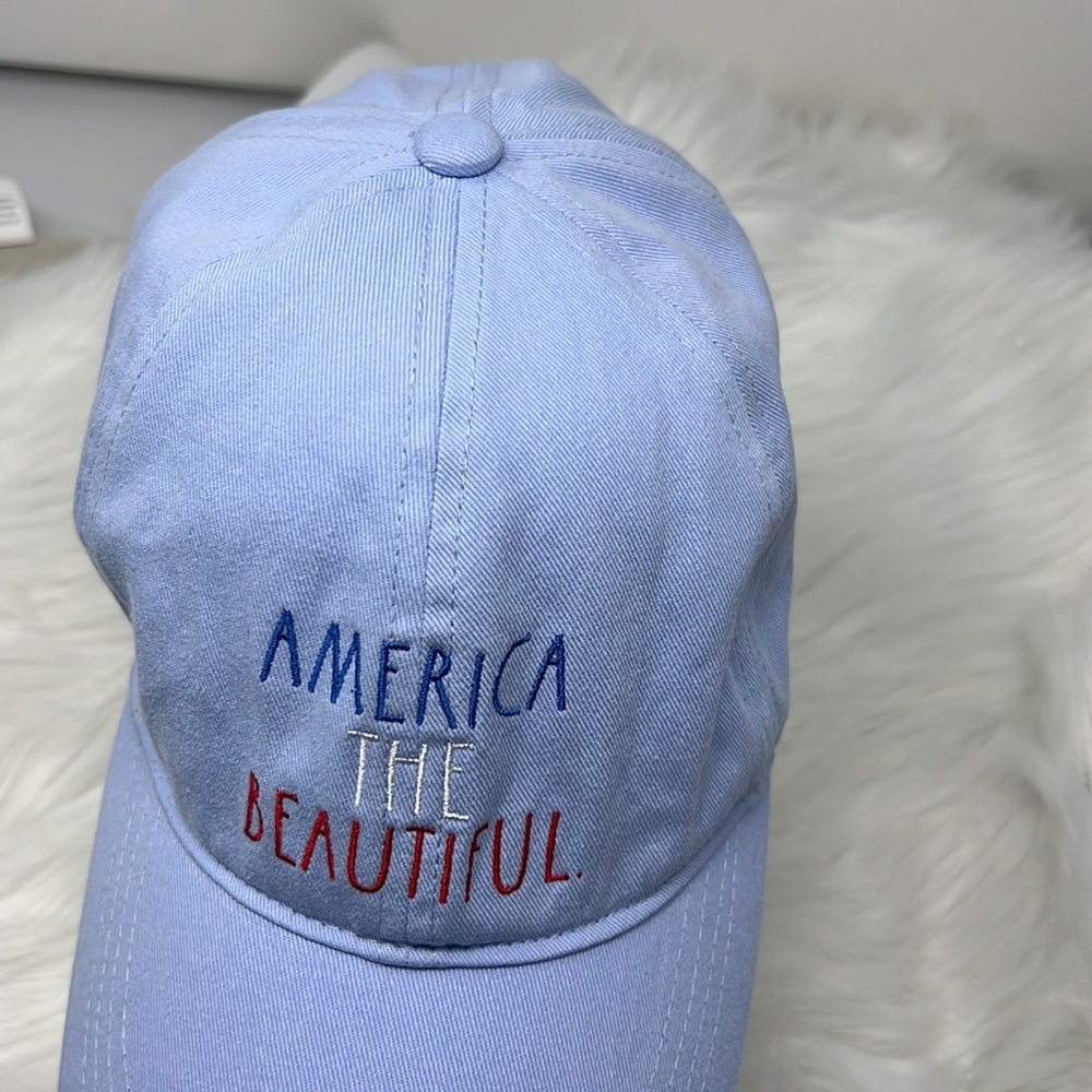 RAE DUNN America The Beautiful Hat Unisex Adjustable